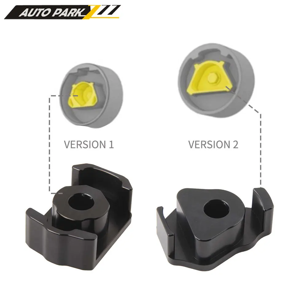 Billet Aluminum MQB Dogbone Mount Insert MKVII For Volkswagen Golf/GTI/R 8V For Audi A3 S3 RS3 MKIII For Audi TT TTS TTRS