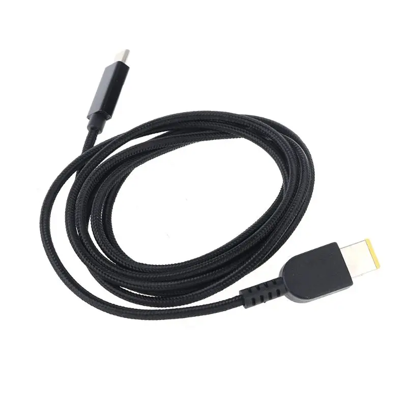 

USB Type C Power Supply Charger Woven Charging Cable for LEnovo ThinkPad X1 Kit