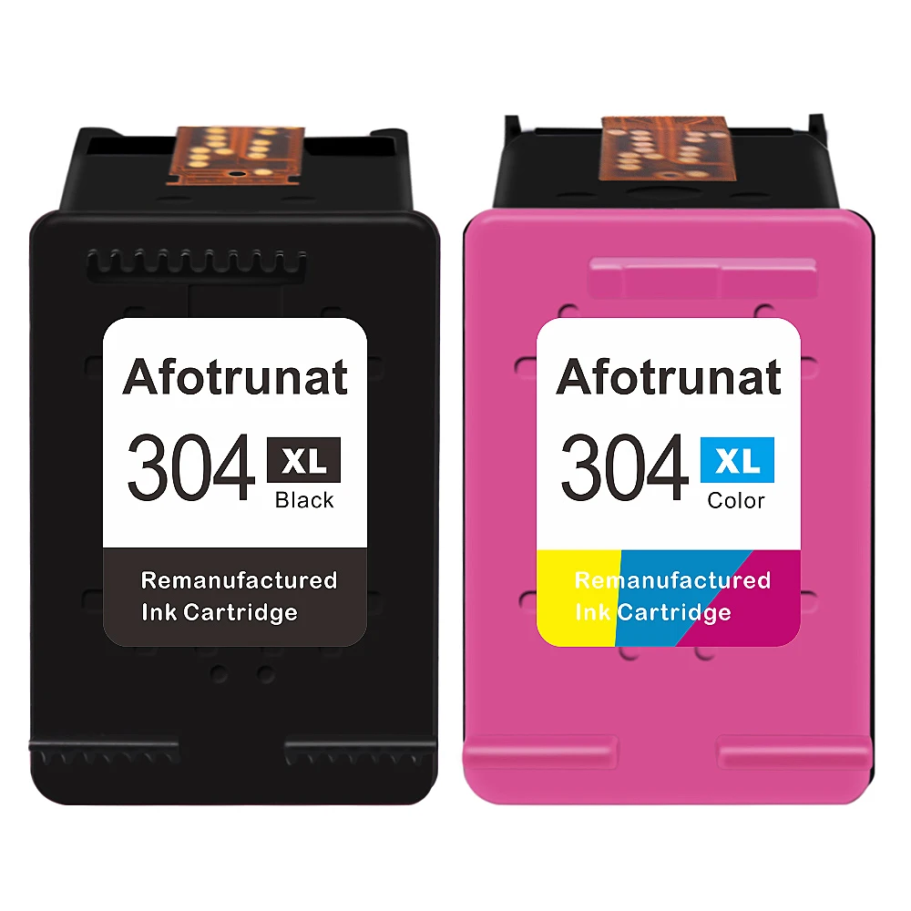 Afotrunat Remanufacturado para HP 304XL Cartuchos de Tinta Envy 5010 5020 5030 5032 Deskjet 2620 2622 2630 2632 2634 3730 | Компьютеры и