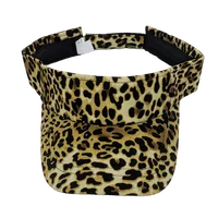 Daily Cap Fashion Summer Visor Hat Leopard Print Women Visor Cap Sun Protection for Ladies 1