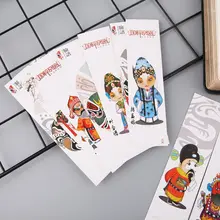 30 шт. креативные бумажные закладки в китайском стиле, карты для рисования, ретро красивые закладки в коробке, памятные подарки LX9A