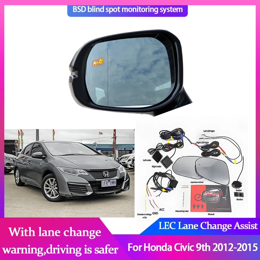 For Ford For Mondeo Mk5 2012 ~ 2020 Car Bsm Bsd Bsa Radar Warning Safety  Driving Alert Mirror Detection Sensor - Parking Sensors - AliExpress