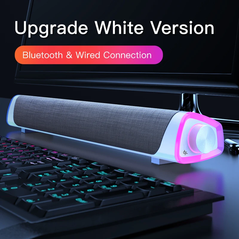 4D компьютер Динамик бар стерео звук сабвуфер Bluetooth для Macbook ноутбука PC