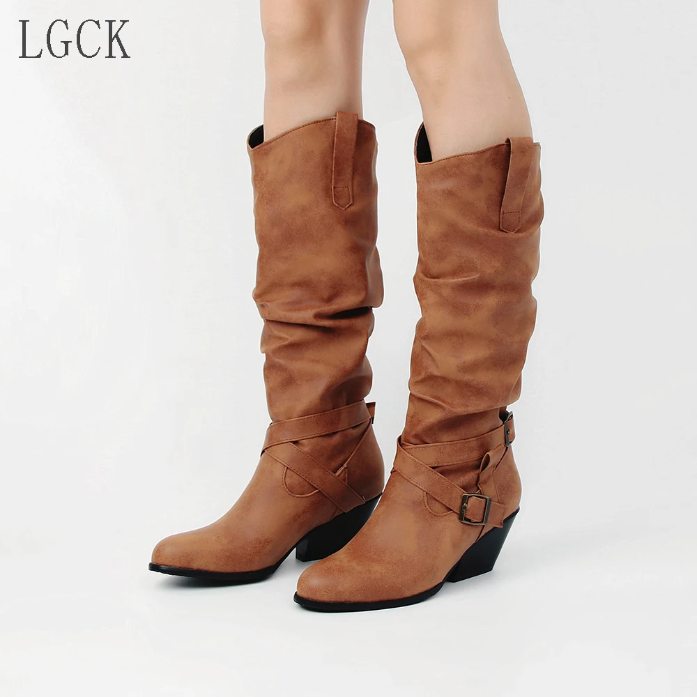 knee high boots casual