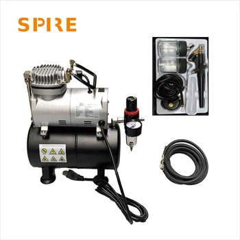 

AS186 0.8mm Airbrush Compressor Multi-Purpose Airbrushing System W/ Hose, Siphon Feed
