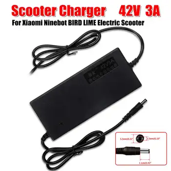 

42V 2A US or EU Plug Power Black Adapter Charger For Xiaomi BIRD LIME Electric Scooter ES1/ES2/ES4/M365