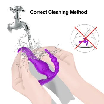 Vibrator Sex Toys for Women Adults Couples Anal G Spot Clitoris Stimulator Vibrating Panties Dildo with Wireless Remote Control 4