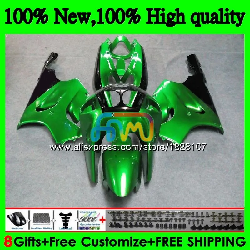 Корпус для KAWASAKI ZX-7R ZX750 ZX 7R ZX-750 5BS. 12 ZX 750 7 жемчуг зеленый R ZX7R 96 97 98 99 03 1996 1997 1998 1999 2003 обтекатели