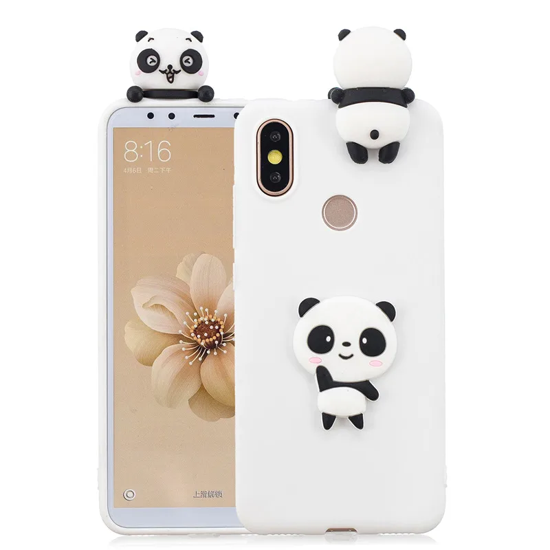Силиконовый чехол из ТПУ с 3D изображением милой панды единорога кактуса для huawei Y6 Y7 Y5 Y6 Y7 Y9 Prime чехол Funda для женщин и детей - Цвет: White Panda