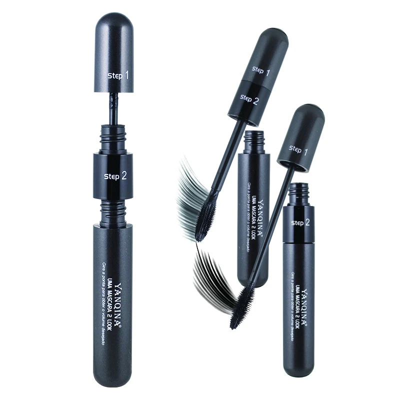 

Mascara Waterproof 4d Double-head Mascara Waterproof Non-dizzy Dyeing Long-lasting Curling Slender Eye Lashes Serum Mascara n