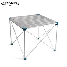 Zenph открытый складной столик для кемпинга алюминиевый сплав Пикник барбекю стол водонепроницаемый ультра-светильник прочный складной стол