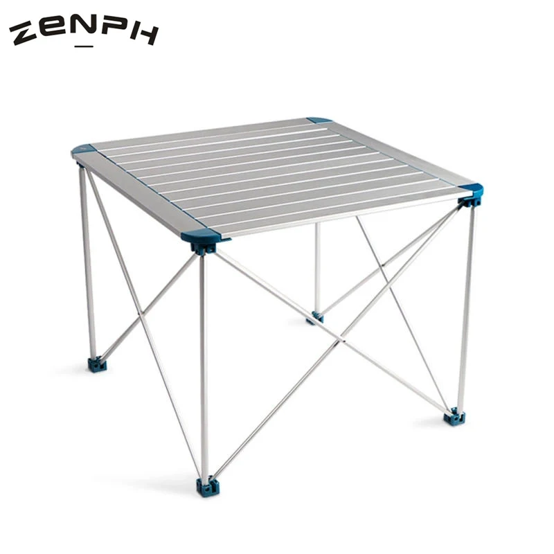 

Zenph Outdoor Camping Folding Table Aluminium Alloy Picnic BBQ Table Waterproof Ultra-light Durable Folding Table