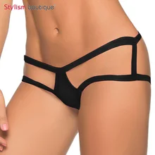 Однотонные сексуальные бразильские стринги бикини трусы женские бандажные Бикини плавки купальник купальный костюм