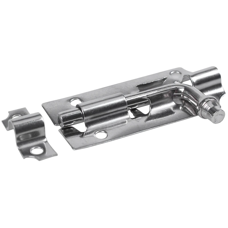 

3 Inch Long Stainless Steel Door Latch Slide Lock Barrel Bolt 4 Pcs