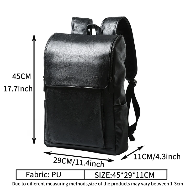 mens leather backpack sale