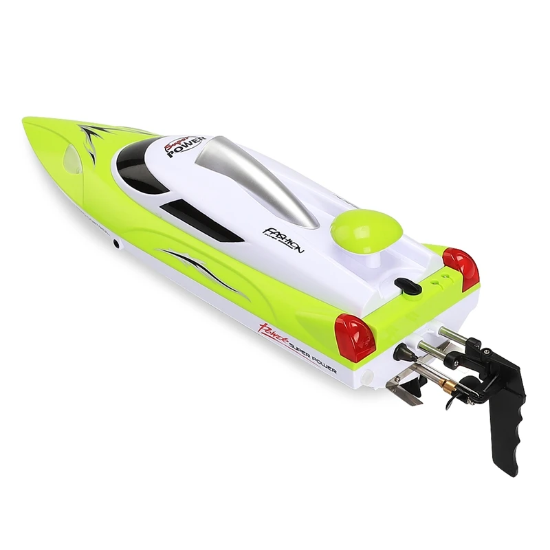 HONGXUNJIE HJ806 высокая скорость 35 км/ч 200 м Контроль расстояния Быстрая RC лодка черный