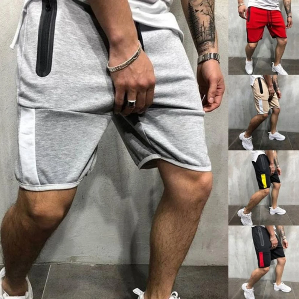 CHANWELL летние мужские шорты Плюс Размер повседневные Лоскутные карманные шорты в уличном стиле мужские хип-хоп Короткие штаны спортивные Jogger Gyms Cloths