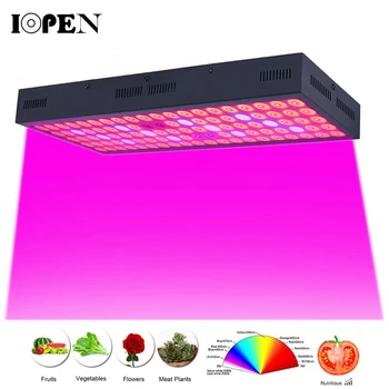 

IOPEN LED Grow Light 3000W Full Spectrum Build In Fan Heat Dissipat for Indoor Plants Flower Greenhouse Hydroponic Grow Tent