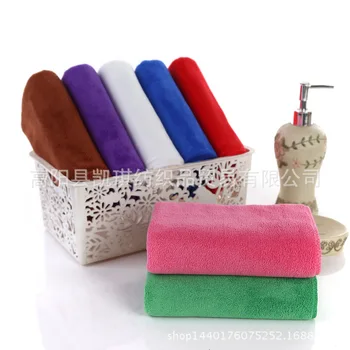

Microfiber Towel Thick Super Soft Water-Absorbing Hair Drying Towel Wipe a Car Cleaning Beauty Hairdressing Towel
