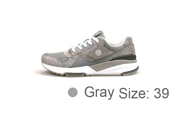 Gray 39 Iaomi Mijia Freetie 90 Спортивная обувь в стиле ретро носимые дышащие удобные кроссовки высокая эластичная сетка поверхность обувь - Цвет: Gray 39