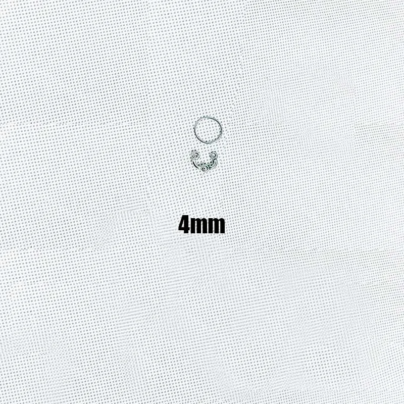 4 MM 2 шт./компл. попугай браслеты для ног из алюминиевого сплава на открытом воздухе летающий обучения домашних птиц голубь кольца для ног FEA889 - Цвет: 4 MM
