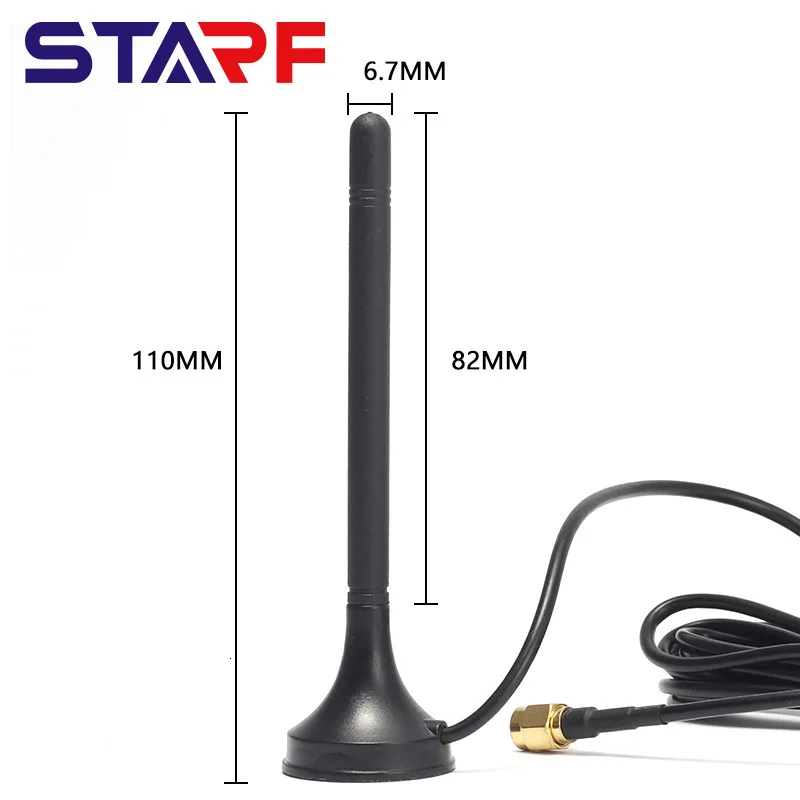 Gsm Nb -iot Modular 2g 3g Omnidirectional Sucker Intelligence Power Grid Small Antenna 800m-1800mh Glue Stick Antenna antena 4g