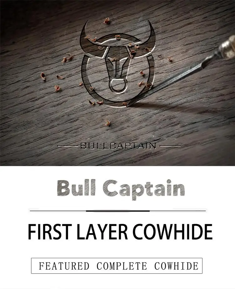 BULLCAPTAIN Мужская модная Ретро сумка-мессенджер, небьющаяся открытая кожаная нагрудная сумка, мужская сумка на плечо, Повседневная нагрудная сумка