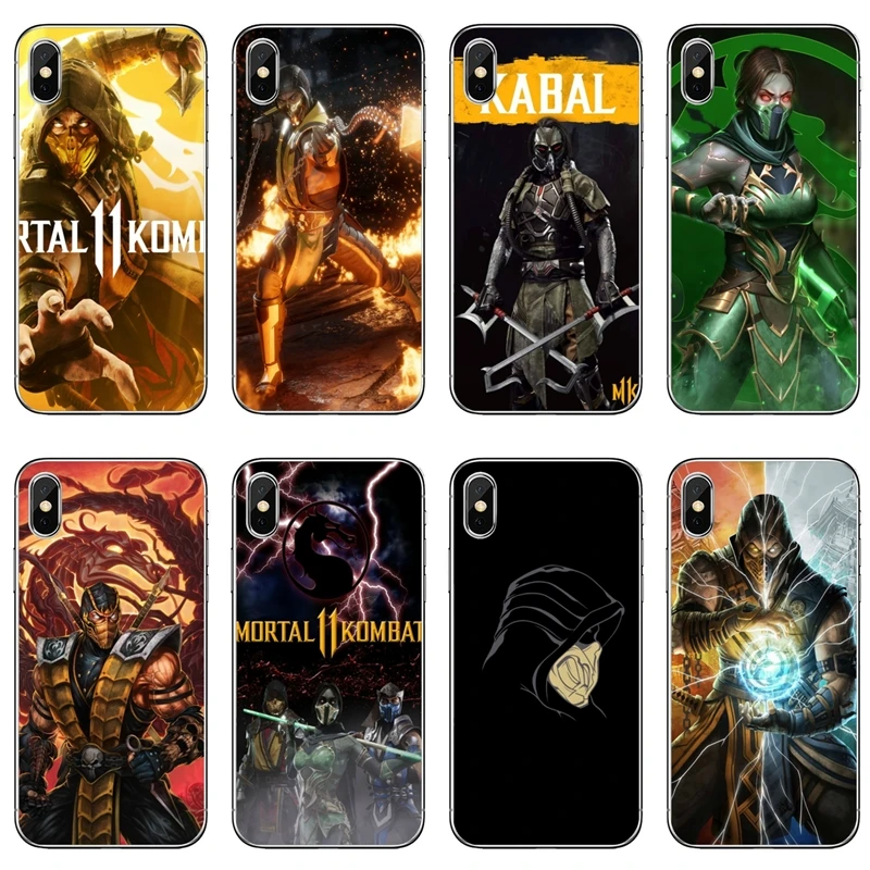 Чехол Mortal Kombat 11 для Samsung Galaxy S10 Lite S9 S8 S7 S6 edge Plus S5 S4 Note 9 8 5 4 mini | Мобильные телефоны и