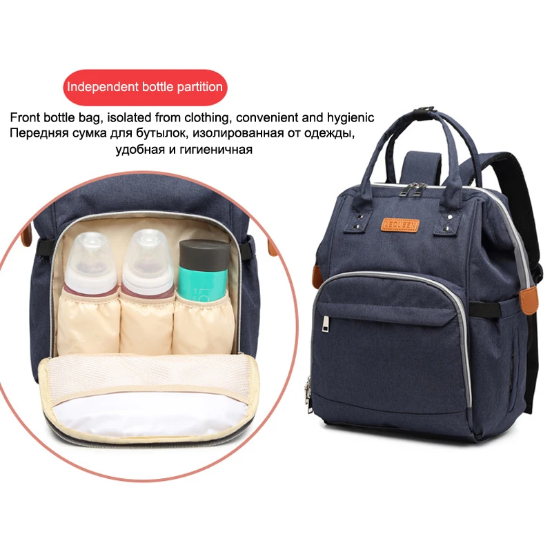 Lequeen Пеленки сумки водонепроницаемый путешествия детские подгузники рюкзак прогулочная коляска Органайзер Сумка для беременных рюкзаки для кормящих мам