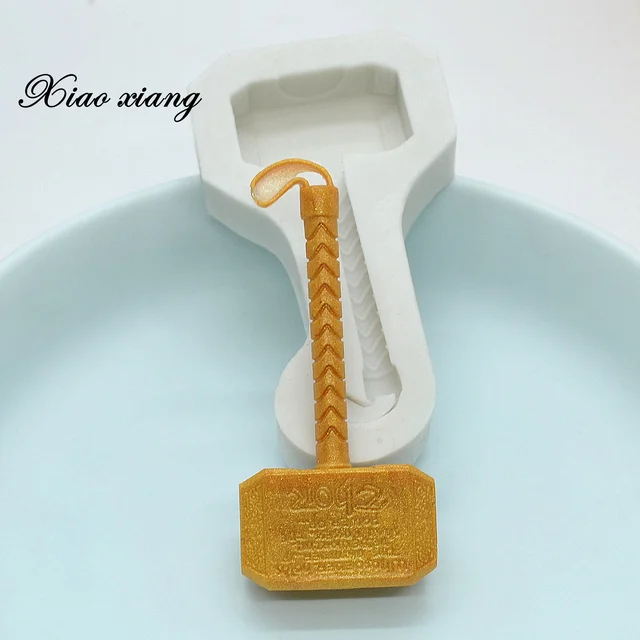 Luyou 3D Hammer Design Fondant Szilikon Torta Öntőformák Szappanos Csokoládé Penész Sütemények Konyhai Sütőeszközök Fm364 - Image 4
