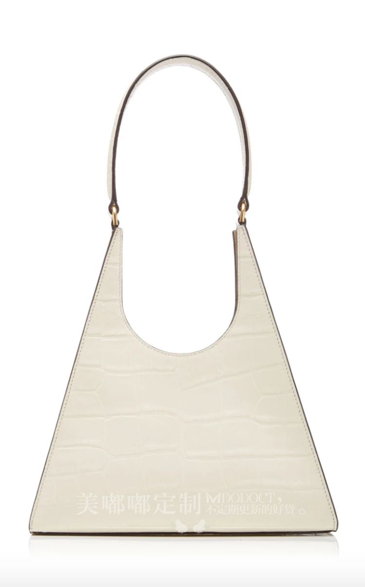 Индивидуальная Ретро Ins модная треугольная Подмышечная сумка на одно плечо женская новая сумка с тиснением под крокодила