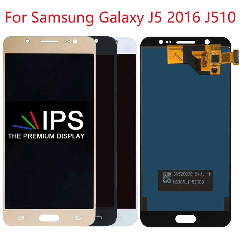 

New J510 LCD For Samsung J5 2016 LCD Display Screen Replacement Digitizer For Samsung J510FN J510F J510G 510M Display Assembly