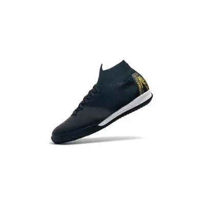 Оригинальные мужские футбольные бутсы тренировочные шипы Детские Phantom Sneaker Sport Neymar ZUSA 18+ FG унисекс великолепные футбольные туфли - Цвет: Черный