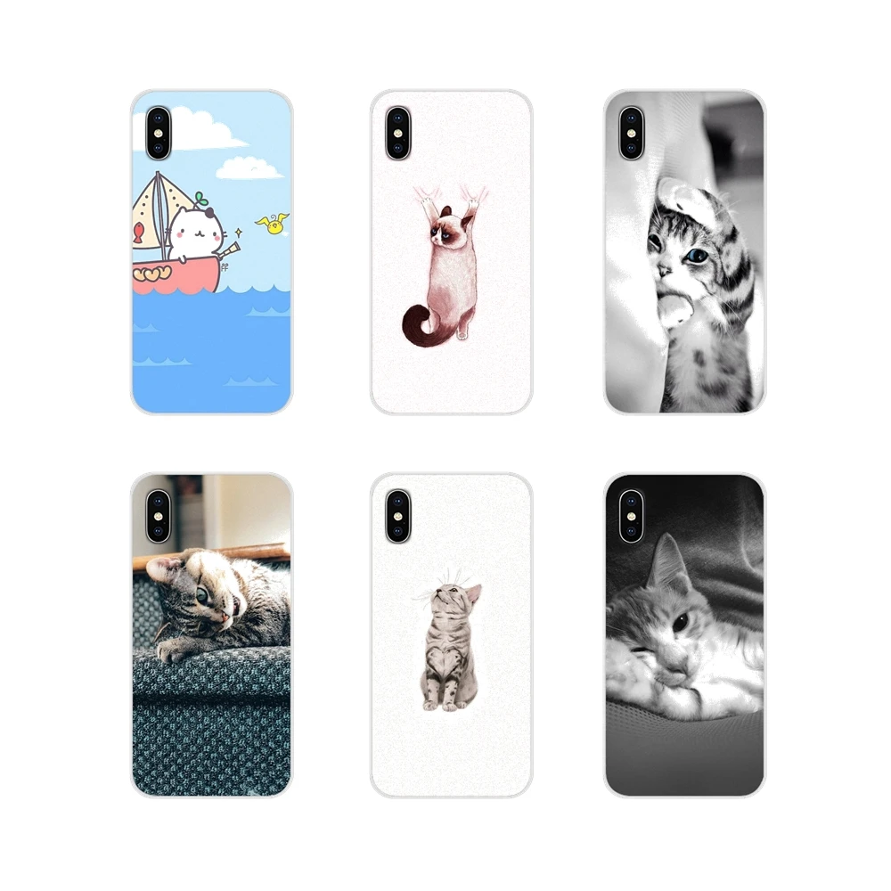 Для Samsung Galaxy S2 S3 S4 S5 Mini S6 S7 Edge S8 S9 S10E Lite Plus кошка Милая мышь кошки собака аксессуары