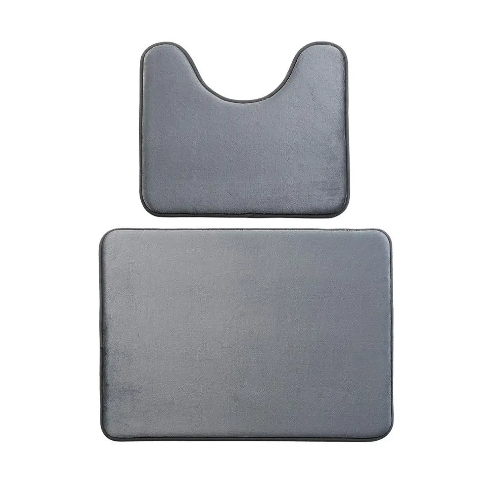 Бытовая ванная комната Ковер Напольный коврик фланелевые коврики памяти хлопок сильный абсорбирующий коврик профессиональная Мода