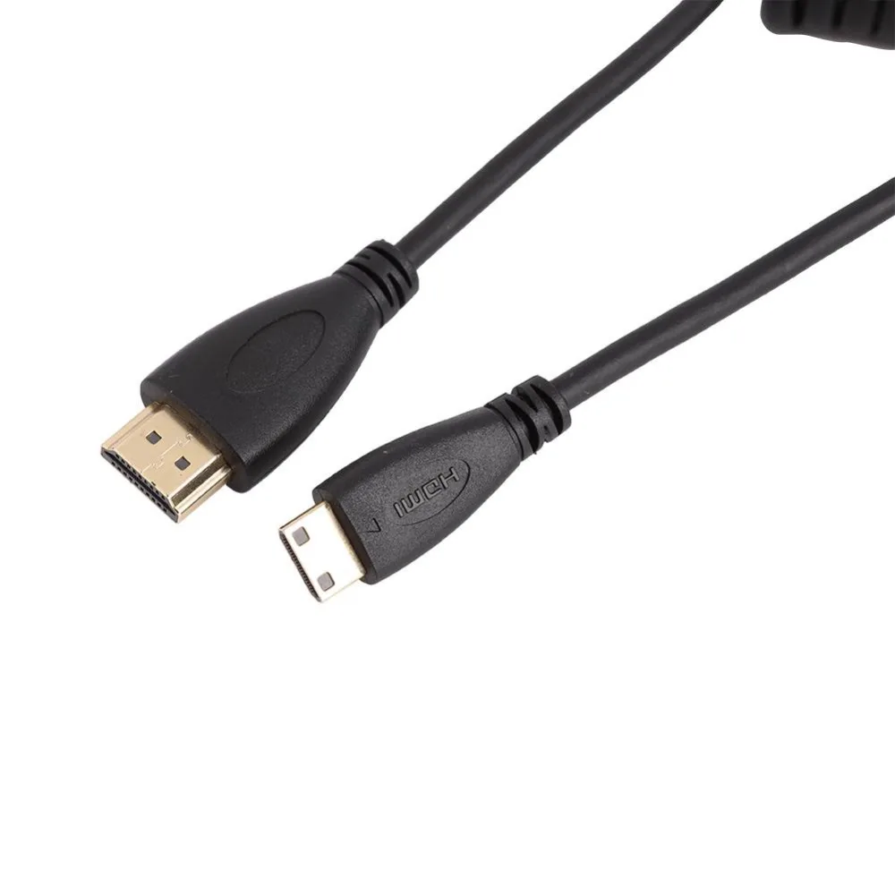HDMI к Micro прямоугольный HD кабель папа-папа/Папа-мама гибкий кабель V1.4 DSLR 0,5 M/2 M гибкий кабель
