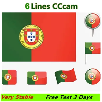 

Special for Portugal Europe HD 1 Year CCCam Spain Portugal Germany Poland Satellite tv Receiver 6 Clines For DVB-S2 v7s V8 SUPE