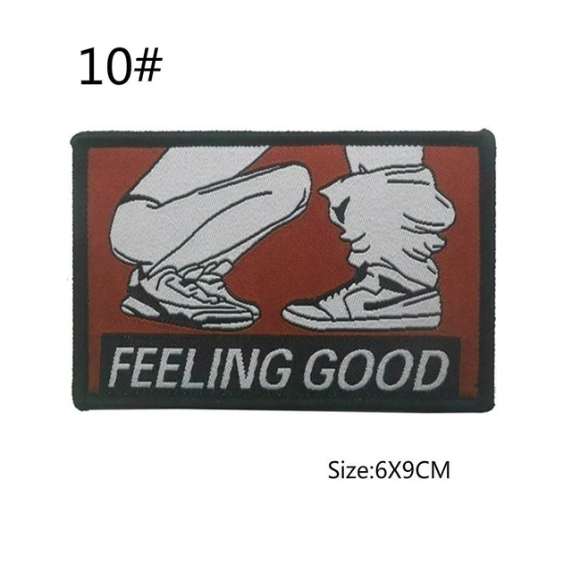 New Embroidered Badges HOOK & LOOP Patches Clothes Accessories Military Tactical Patch Appliques Armbands 10