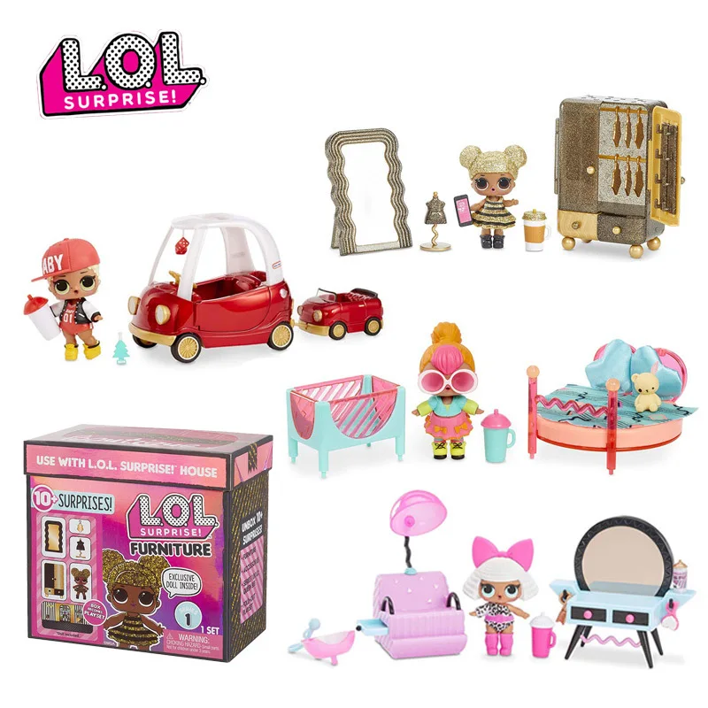 lol doll furniture set