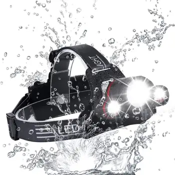

2020 NEW Brightest And Best LED Headlamp Design 18000 Lumen Flashlight-IMPROVED CREE LED Usb Rechargeable 18650 Headlight Flashl