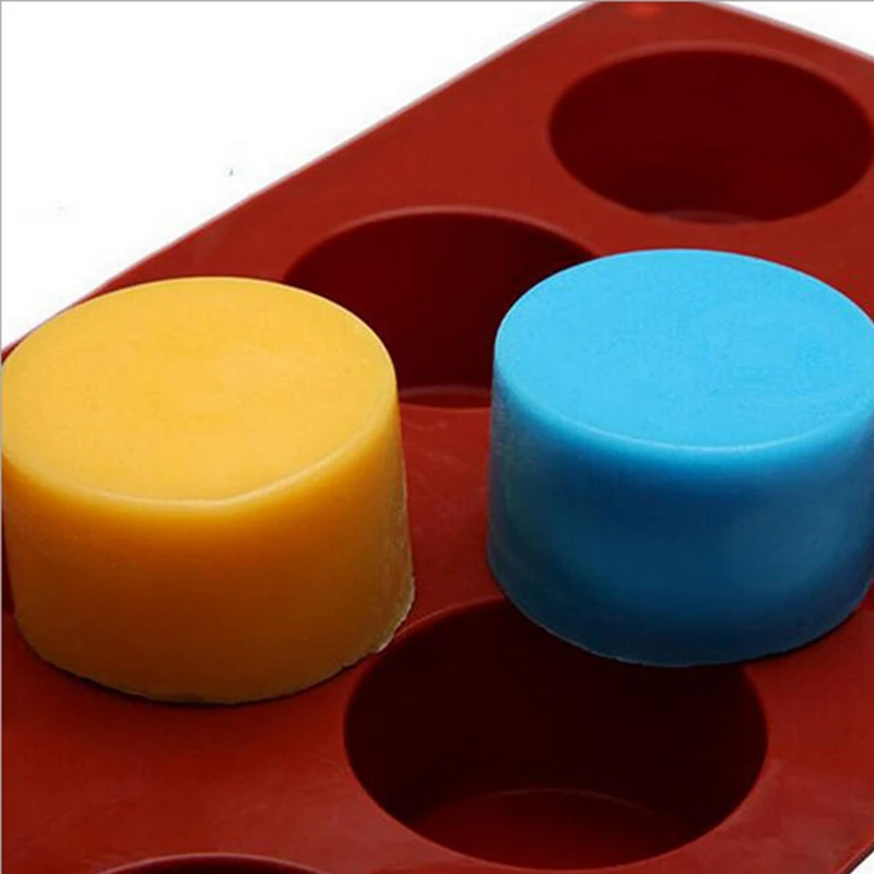 Cylinder Shape Silicone Mold For Baking Mousse Cake Candle Silicone Form Pastry Tools Bakery Silicone Molds Cake Form