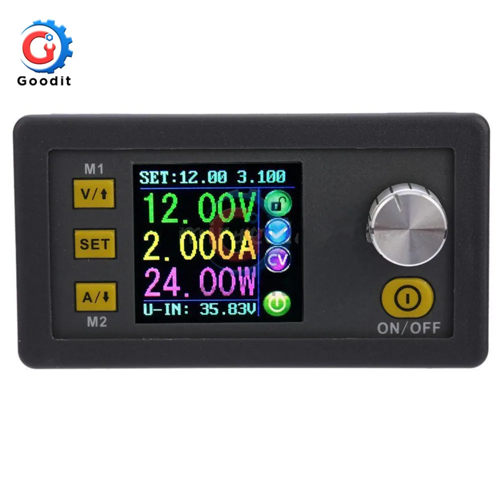 

DC 32V 3A Constant Voltage Current Step-Down DPS3003 Programmable Power Supply Module Buck Voltage Converter Color LCD Voltmeter