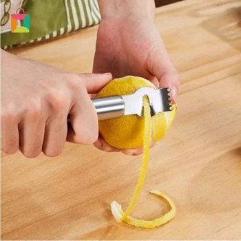 

Lemon Peelers Stainless Steel Orange Zester Citrus Lime Peeling Fruit Tool Cozy