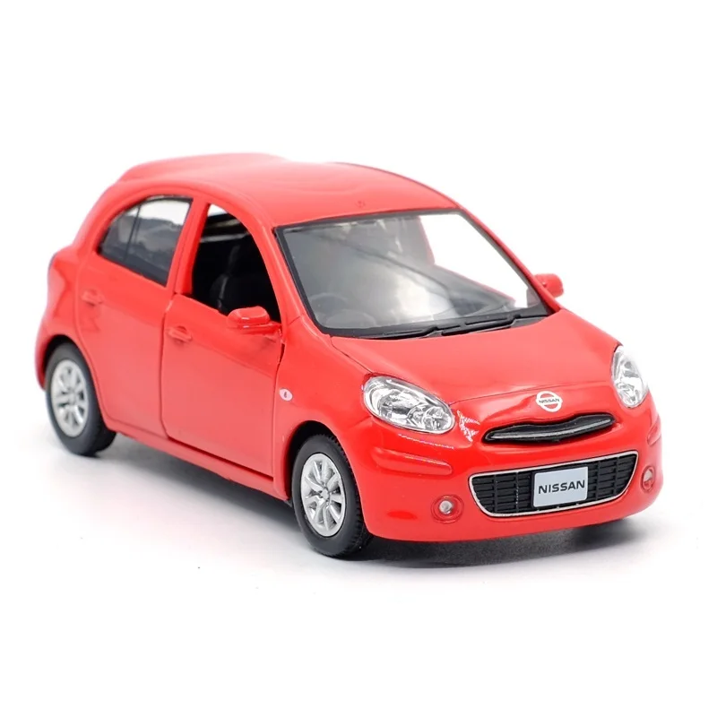 

High Simulation Exquisite Diecasts & Toy Vehicles: RMZ city Car Styling Micra Mini Car 1:36 Alloy Diecast Model Pull Back Cars