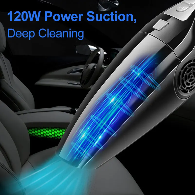 Portable 12V Car Vacuum Cleaner Handheld For Auto שואב אבק לרכב