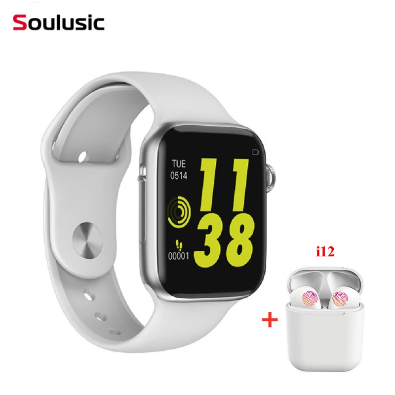 Soulusic W34 Bluetooth Вызов Смарт часы ЭКГ монитор сердечного ритма Smartwatch для Android iPhone xiaomi PK iwo 8 10