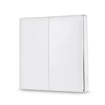 

Wall Switch Smart Light Control Switch Zero Fireline Double Key Wireless Switch for Aqara Smart Device for ZigBee Device