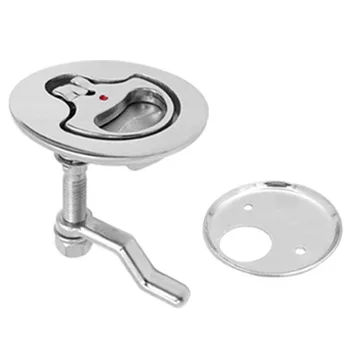 

1pc Car Boat Hatch Turning Lock Lift Ring Handle Latch Marine Stainless Steel