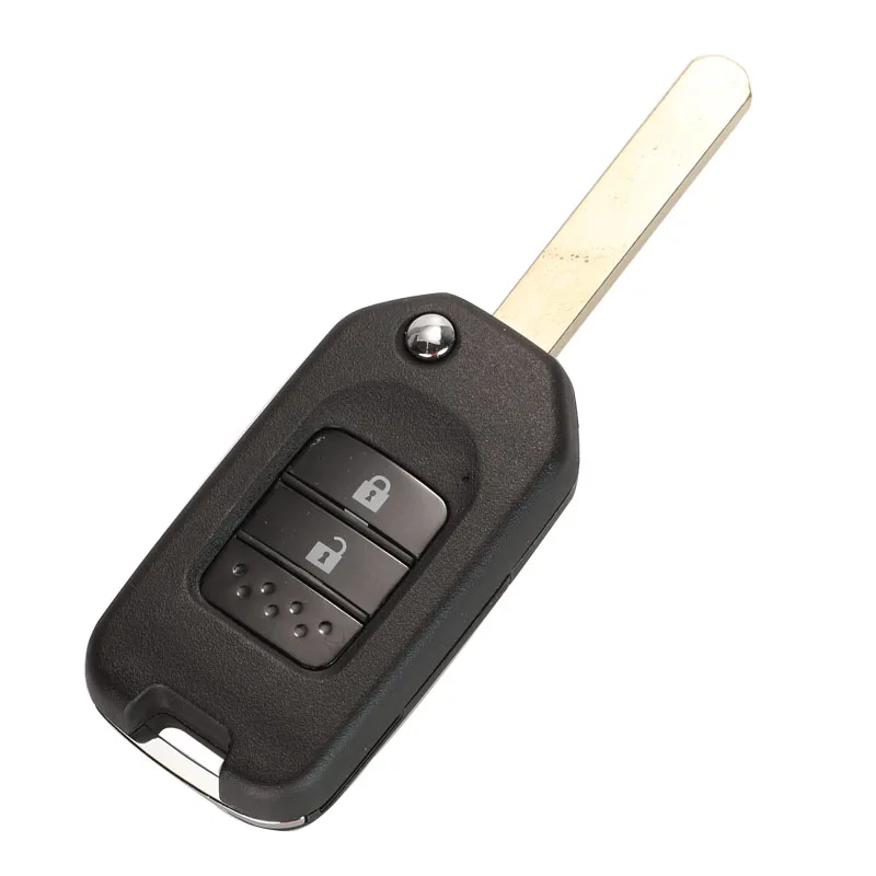 Jingyuqin 10 шт. 2/3 кнопки дистанционного ключа чехол для оригинального Honda Civic Accord City CR-V Jazz XR-V Vezel HR-V FRV Fob крышка - Количество кнопок: 2 Кнопки
