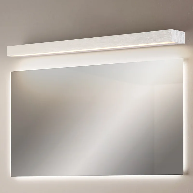 40-70 см светодиодный настенный светильник алюминиевая зеркальная лампа для ванной лестницы прикроватная бра косметический туалетный шкаф освещение коридора